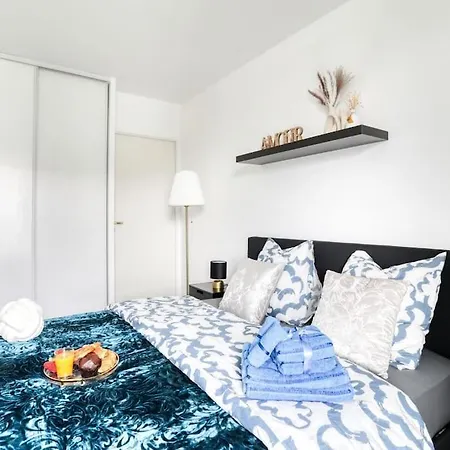 Apartamento Le Majestic Blue - Metro 8/hopital Henri Mondor